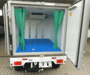 温度管理軽貨物車 貨物内部 貨物内部